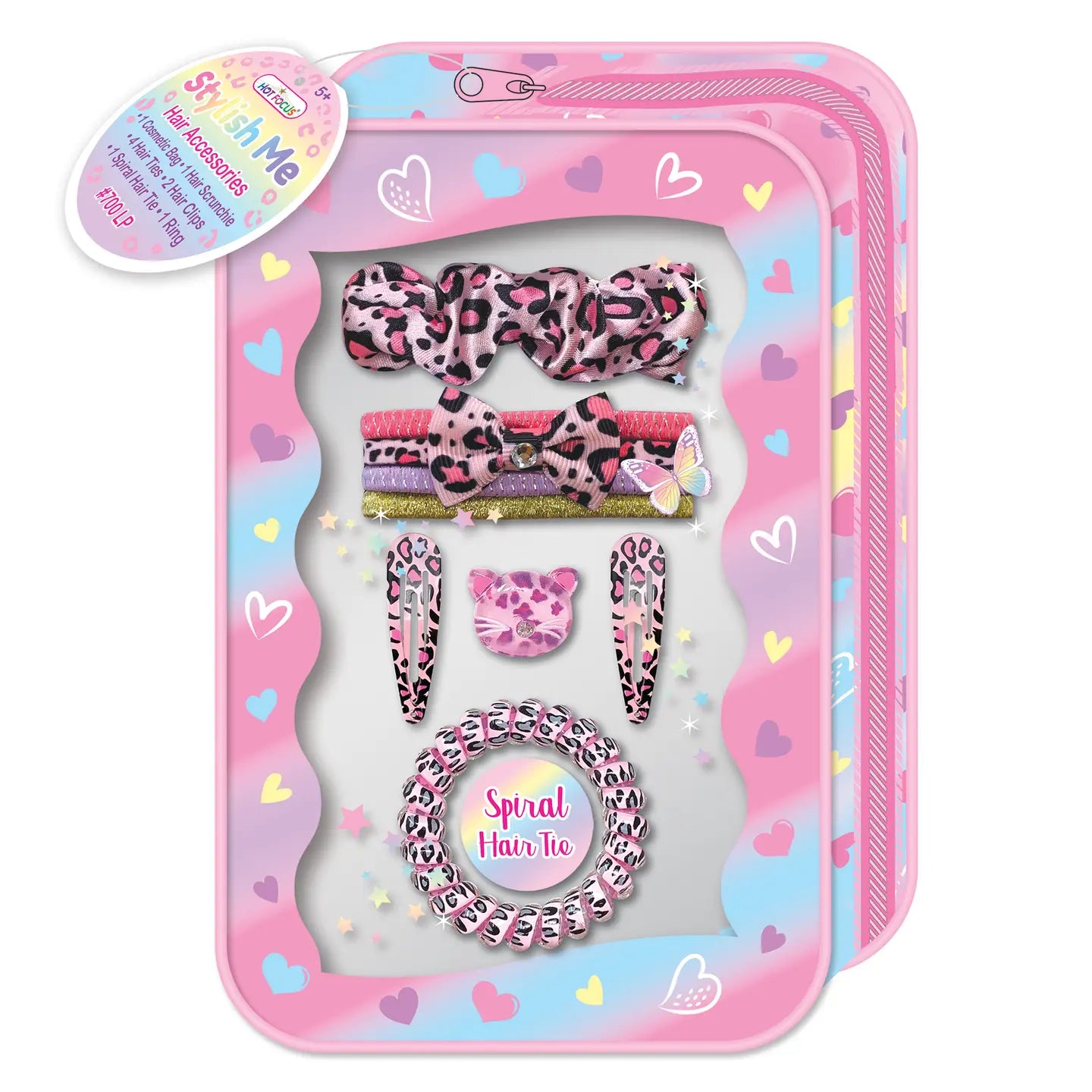 Stylish Me Hair Accessories, Leopard