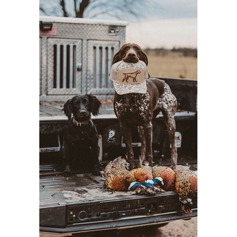 7 Panel 3D Puff Hat - Fieldstone