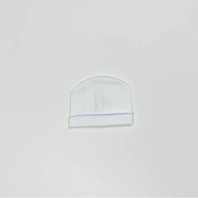 Newborn Picot Trimmed Baby Hat - Monogrammable