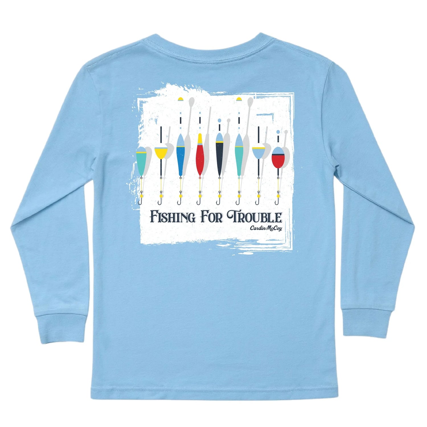 Fishin' For Trouble Long-Sleeve Tee- Cardin McCoy