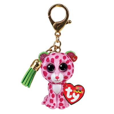 Glamour - Leopard Pink Mini Boo - TY Beanie