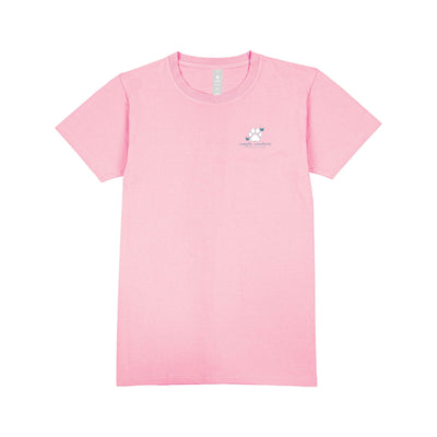 Paw Print "Girls Best Friend" - Graphic Short Sleeve T-Shirt - Simply Southern