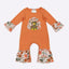 Autumn Turkey Blooms Baby Romper - Clover Cottage