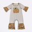 Waverly Pumpkin Baby Romper - Clover Cottage