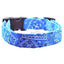 Blue Bandana Dog Collar - Monogrammed