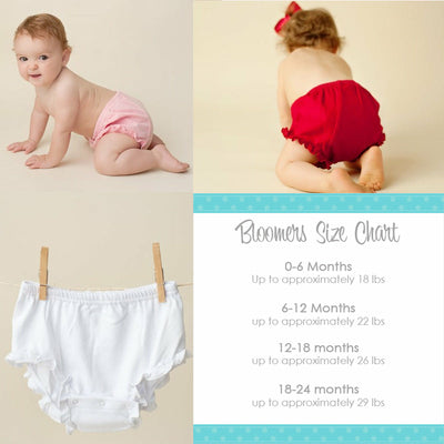 Personalized Ruffled Baby Bloomers