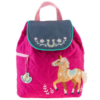 Quilted Horse Backpack - Stephen Joseph