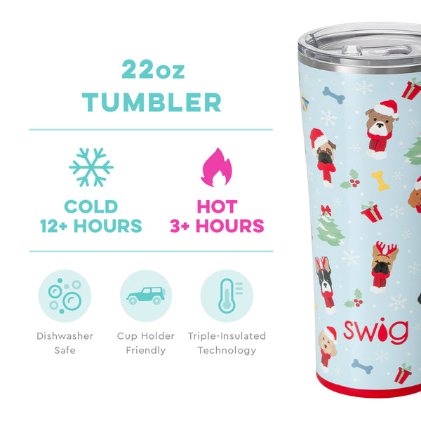 Santa Paws 22oz Tumbler Swig Life – Sew Sudberry