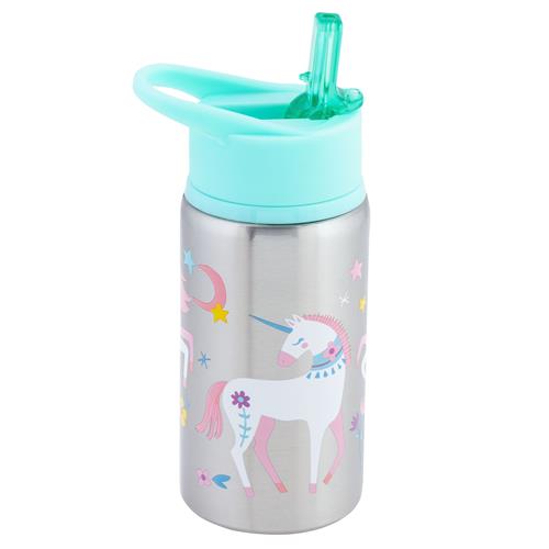 Unicorn Flip Top Stainless Steel Bottle