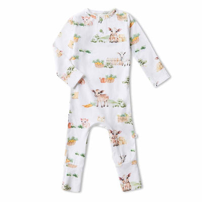 Farm Organic Growsuit - Snuggle Hunny