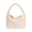 Ivory Basketweave Purse - Purse Handle with Detachable Crossbody Strap - Simply Southern