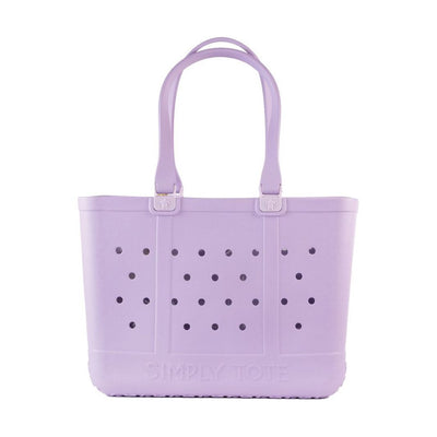 Simply Southern Large Simply Tote Bag - Lilac