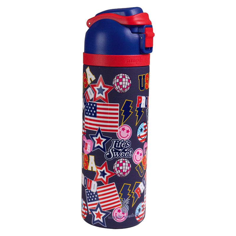USA Sticker Bottle - Simply Southern