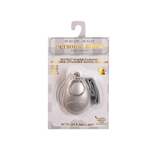 Personal Alarm - Silver - Simply Southern