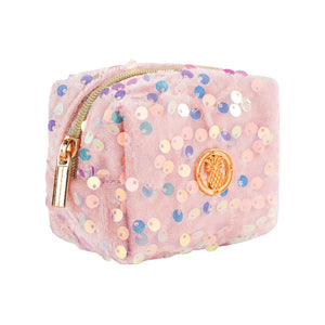 Mini Essentials Bag -Pink Sequins - Simply Southern