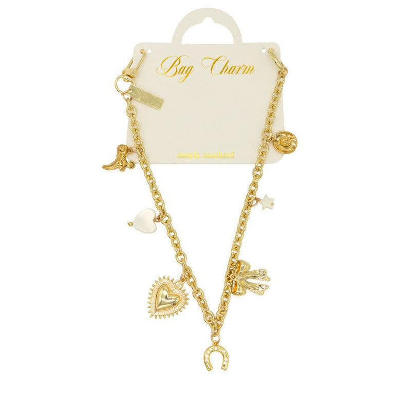 Bag Charm Chain- Rodeo- Simply Southern