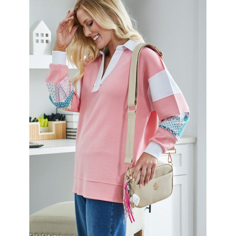 Ibza Leather Clutch Crossbody Ivory- Simply Southern