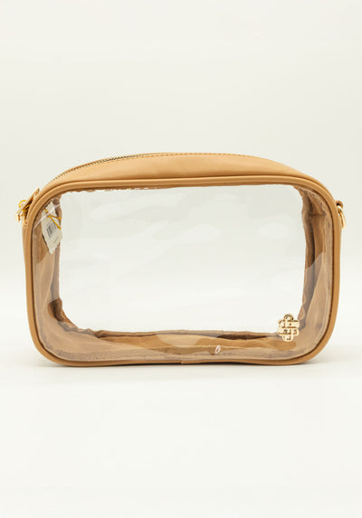 Stadium Leather Crossbody Coco- Simply Southern