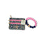 Navy Flower Print Beaded Bangle Wallet - Simply Southern