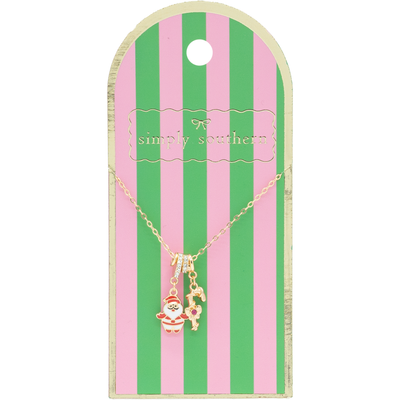 Christmas Charm Necklace -Simply Southern