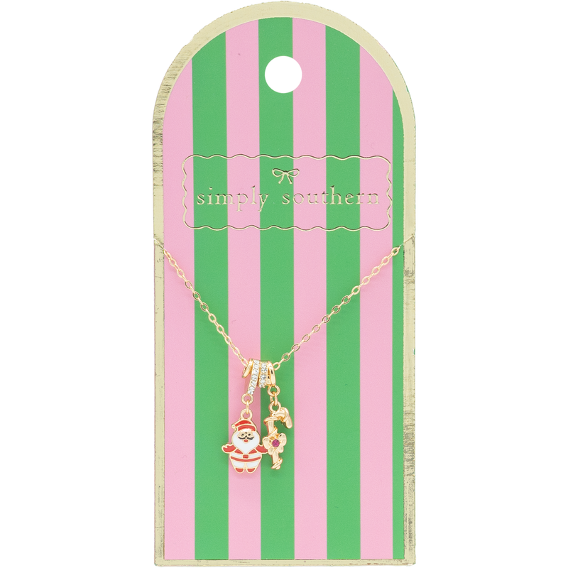 Christmas Charm Necklace -Simply Southern