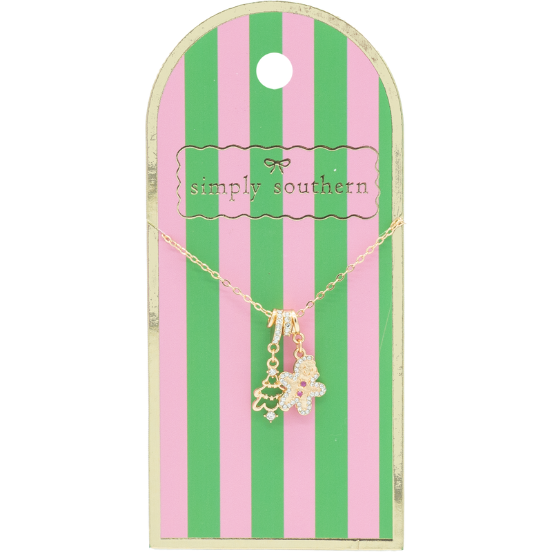 Christmas Charm Necklace -Simply Southern
