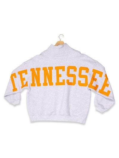 Tennessee Mock Neck Crew - One Size - Simply Southern