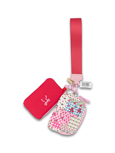 Quilted Pattern ID Coin Wristlet - Simply Southern