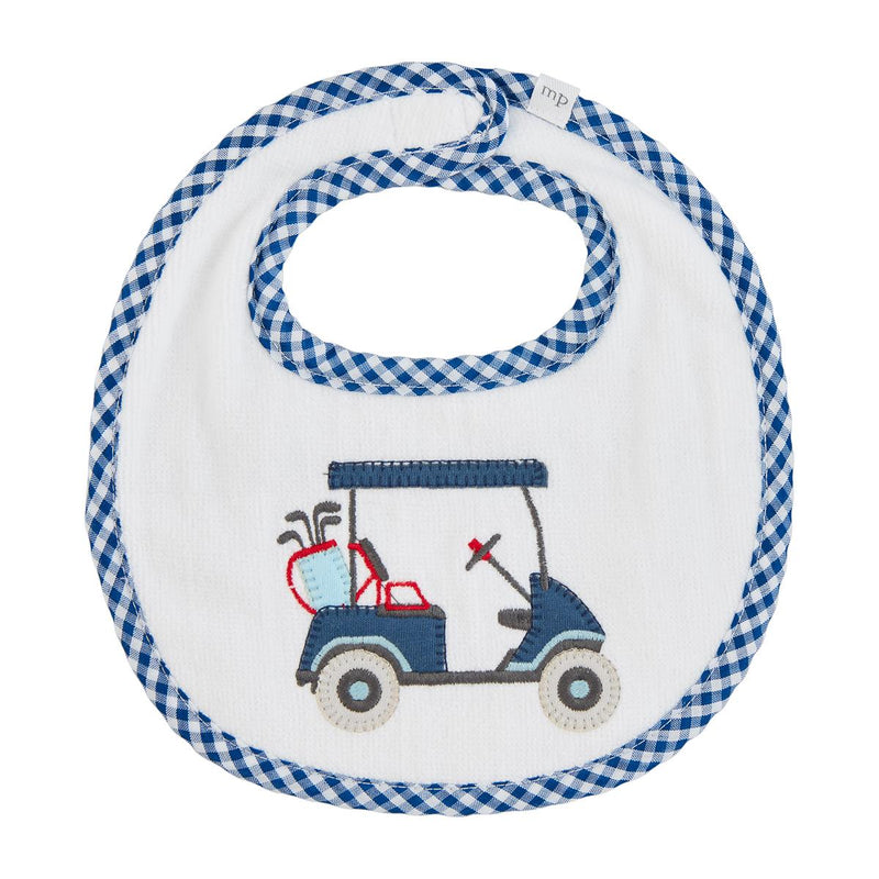 Golf Cart Terry Bib - Mud Pie