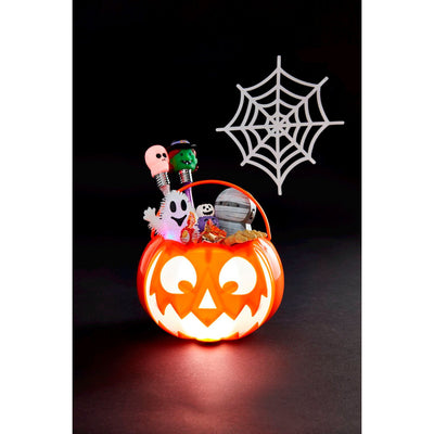 Light-Up Musical Jack-O-Lantern Bucket - Mud Pie