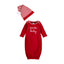 Santa Baby Take-Me-Home Hat Set - Mud Pie