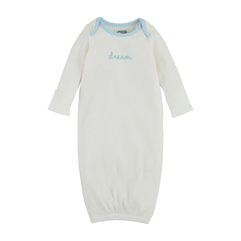 Baby Boy Chainstitch Gown - Mud Pie
