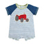 Tractor Raglan Shortall Mud Pie