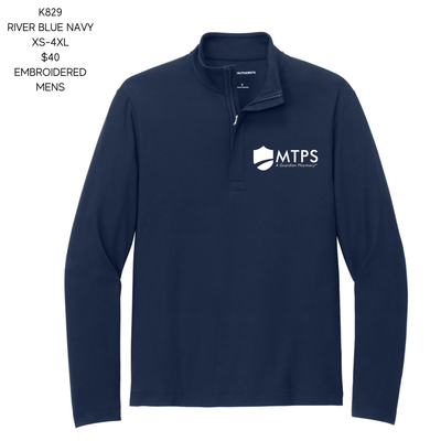 MTPS MEN'S K829 Port Authority® Fairway Stretch 1/4-Zip- Embroidered