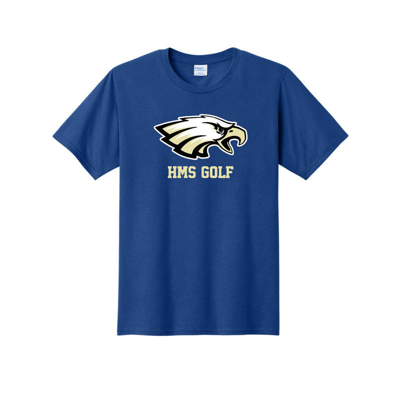 Harris Middle Golf Printed TShirt - Mascot (Other Styles Available)