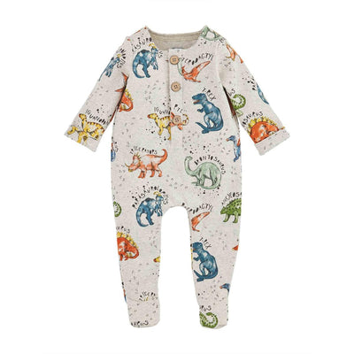 Dino Print Sleeper - Mud Pie