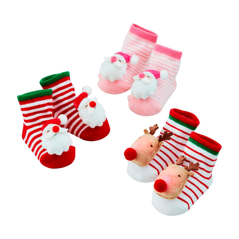 Christmas Light Up Socks for Babies - Mud Pie