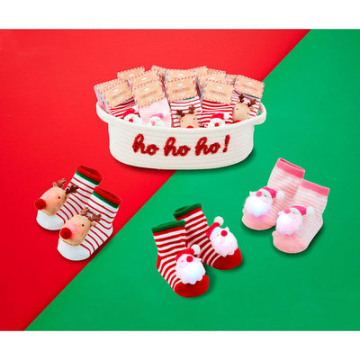 Christmas Light Up Socks for Babies - Mud Pie