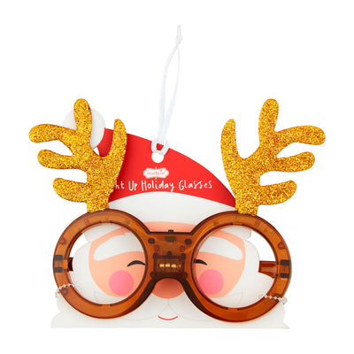 Light Up Holiday Kid Glasses - Mud Pie