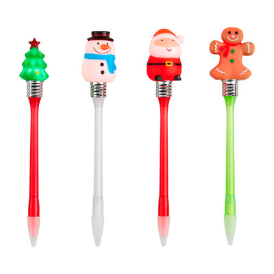 Light Up Christmas Pens - Mud Pie