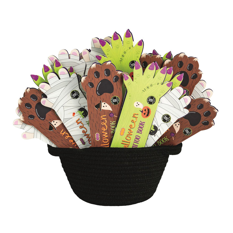 Glow-in-the-Dark Temporary Tattoo Book – 70+ Tattoos