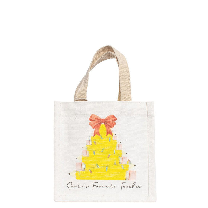 Santa's Favorite Teacher Tote