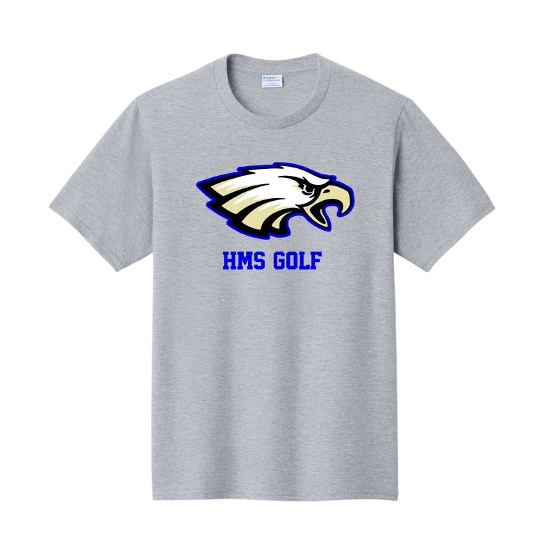 Harris Middle Golf Printed TShirt - Mascot (Other Styles Available)