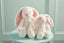 Plush Bunny White with Pink Ears - Mud Pie