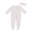 Pink Bunny Sleeper & Headband - Mud Pie