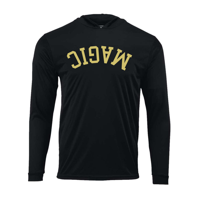 Paragon Dri-Fit Hooded Long Sleeve – Upside-Down “Magic” (Youth & Adult)