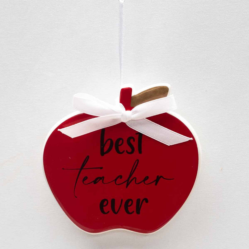Best Teacher Ornament Ever - Royal Standard
