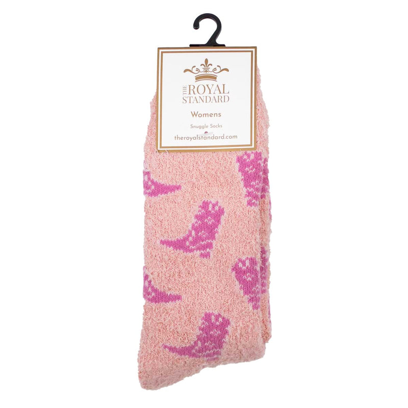 Women's Cowgirl Boots Snuggle Socks - Royal Standard