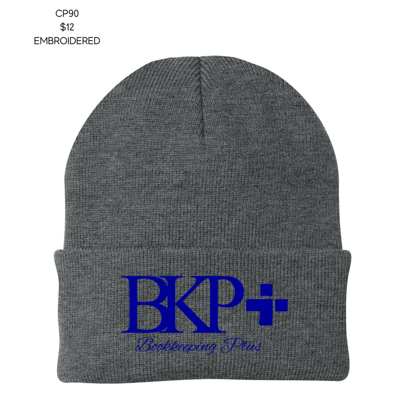 BKP CP90  Port Authority® Knit Cap - Athletic Oxford