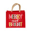 Merry & Bright Gift Tote - Royal Standard
